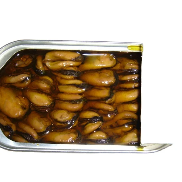 Canned Smoked Boiled Mussel
