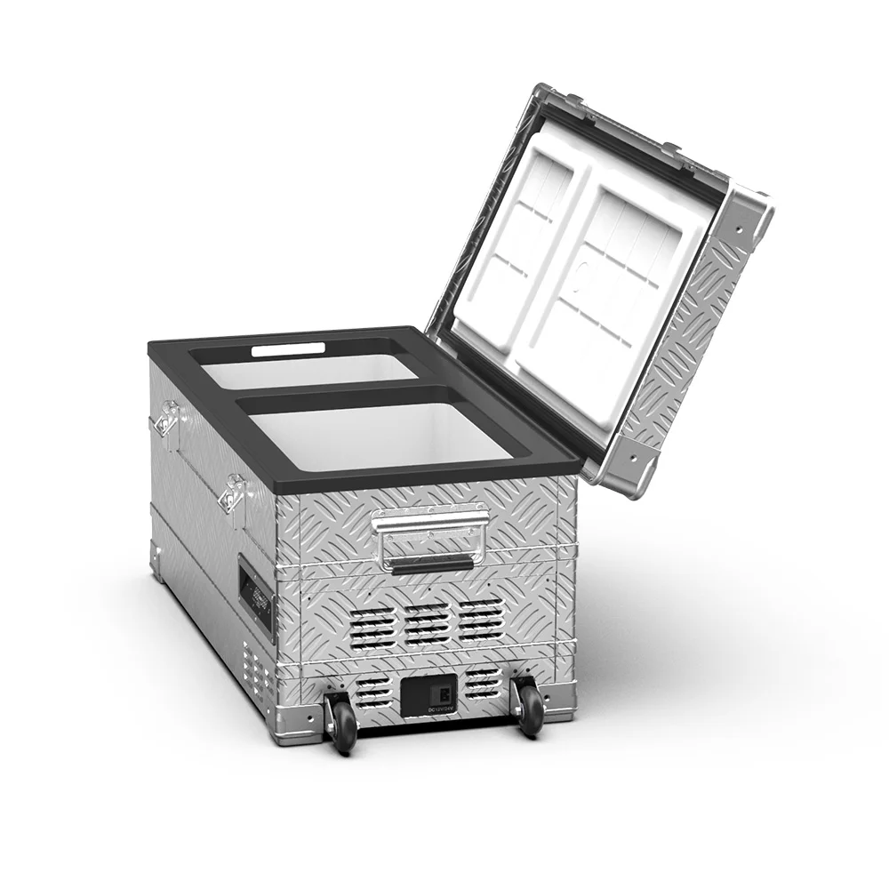 Alpicool Dual Zone12V 24V Fridges 42L cooler box car fridge freezer portable refrigerator