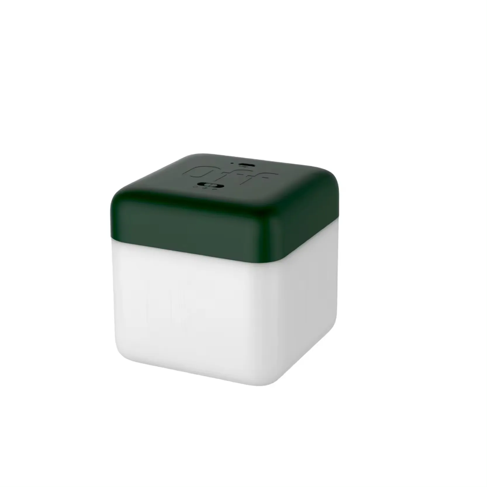 Wholesale Creative USB Rechargeable LED Cube Table Ornaments Flip Timing Bedside Night Light for Gifts