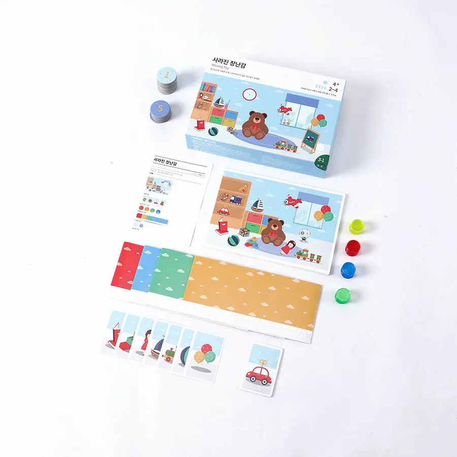 Top Quality Recycle Custom Kids Toys Table printing cheap price children Board Game manufacturer