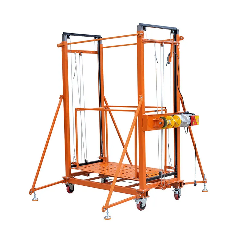 Mobile Electric Lifting Scaffold Elevator Parts Adjustable Lift  Scaffolding Working Platform