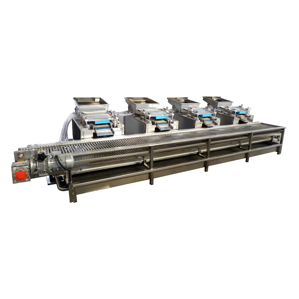 Boiled Quail Egg Process Line Quail Egg Boiling Cracking Line Quail Egg Shell Breaking Machine