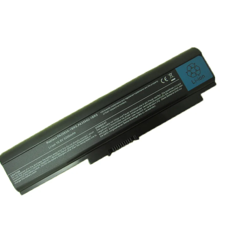 Laptop battery for Toshiba  PA3593 PA3356U-1BAS PA3357 PABASO48 PABASO49 PABAS050 PABASO54 PABASO66 PABASO71 PABAS072 F20