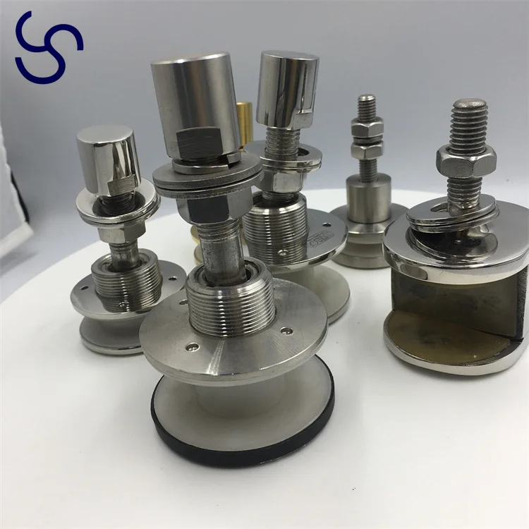 Glass point fitting spider holder stainless steel glass spider system