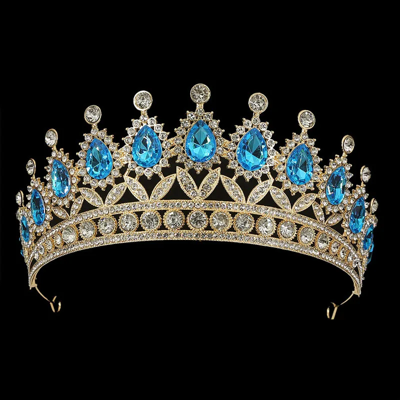 Свадебная Корона из сплава со стразами