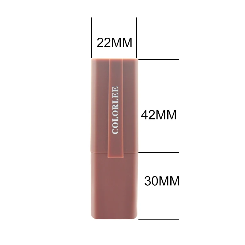 Factory Silk Finish Lipstick Hydrating Rich Buildable Lip Color Pattern Embossed SPF Lipstick