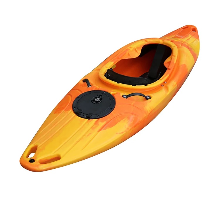 Unlock mid-rapid play spots single seat kayak paddle oem white water kayak, white water kayak