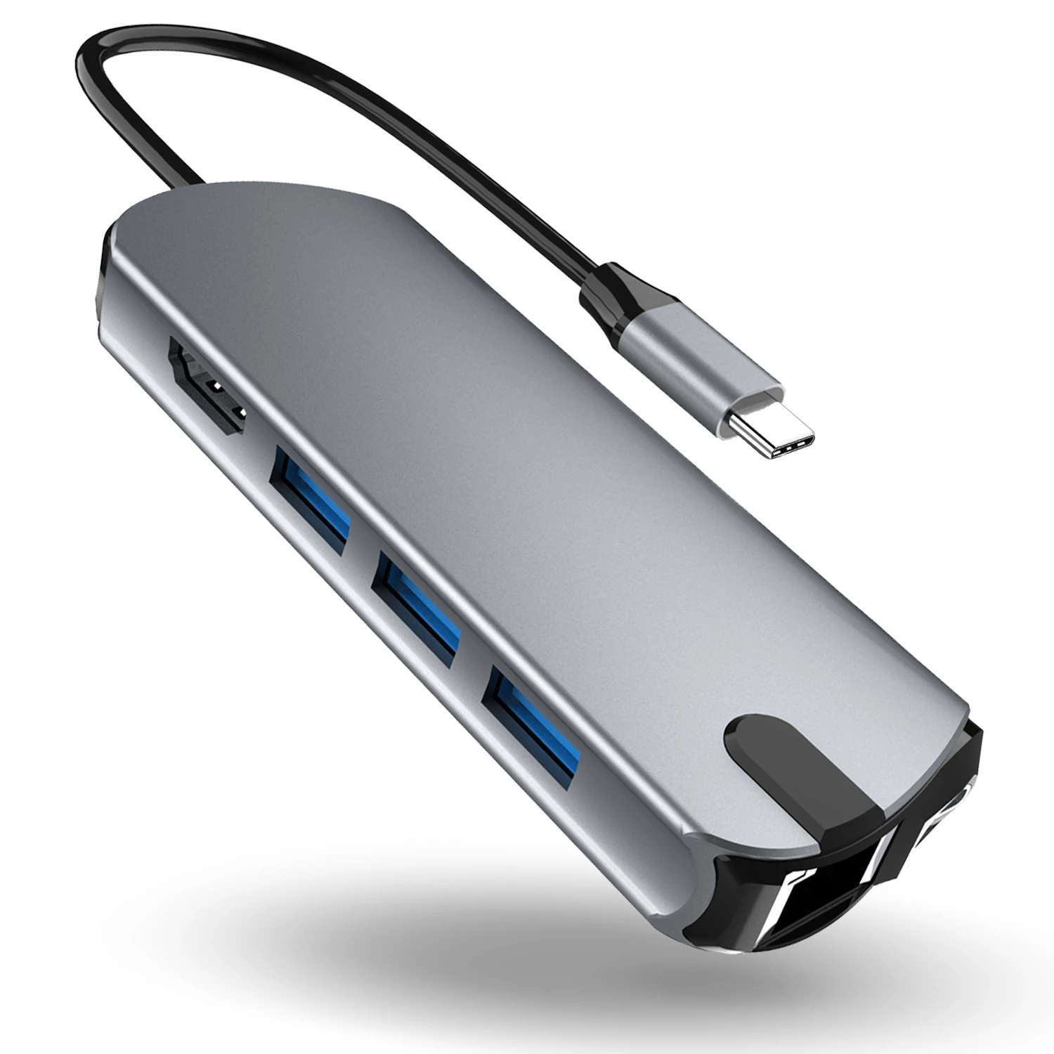 Type-C Multiport Dock Station with 4K H D-M I USB3.0 RJ45 usb-c hubs sd card reader CUSTOMIZE with 5 7 8 9 10 in 1 USB  Hub