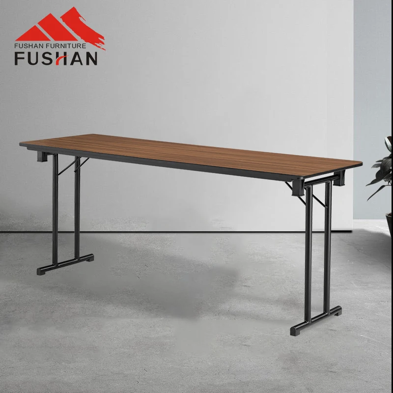 rectangle folding table for hotel banquet training room conference room commerical meeting table