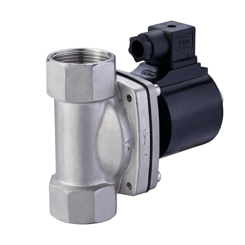 RFS 2S350 24v 220v electric stainless steel solenoid control valve 24V 220V AC