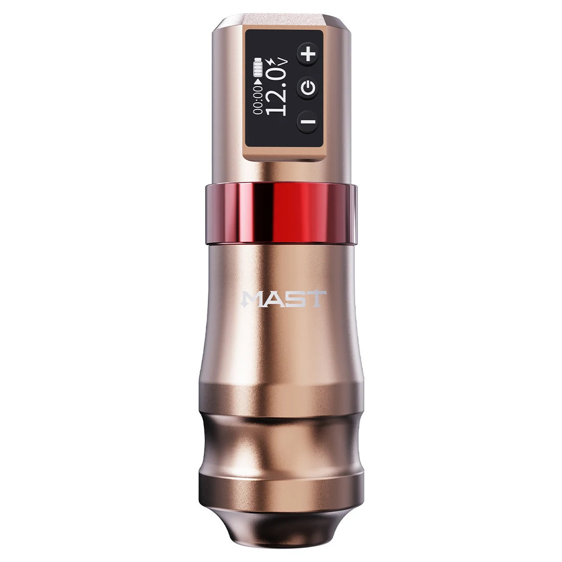 New Mast Bold and Thick Grip 3.6mm Stroke Length RCA Connector Professional Tattoo Machine Pen Body Art