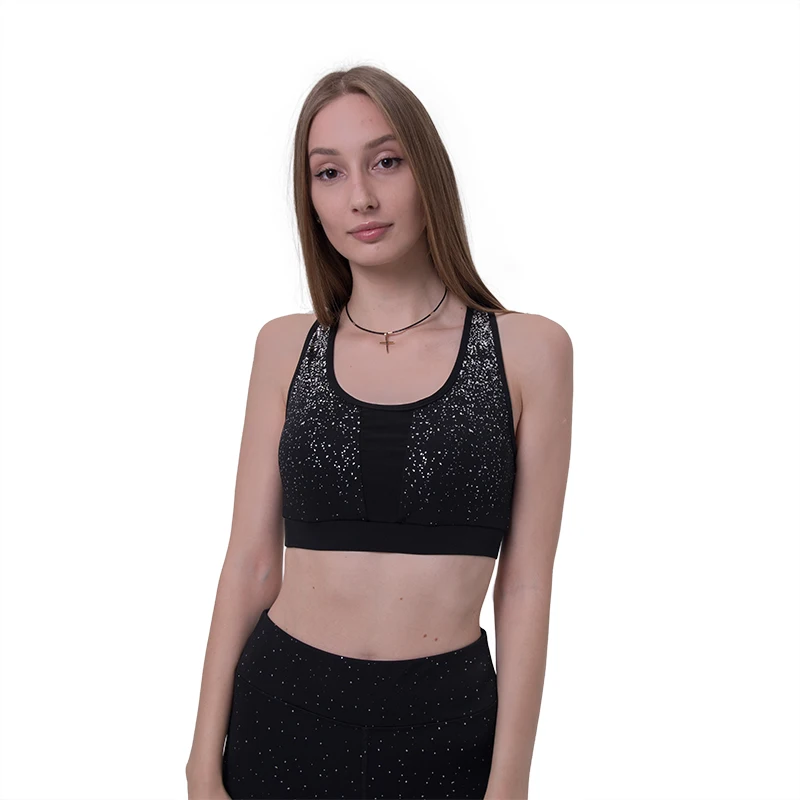 
High Quality Gym Clothing Girls Custom Design Push Up Fitness Tops Women Yoga Bra For Sale 