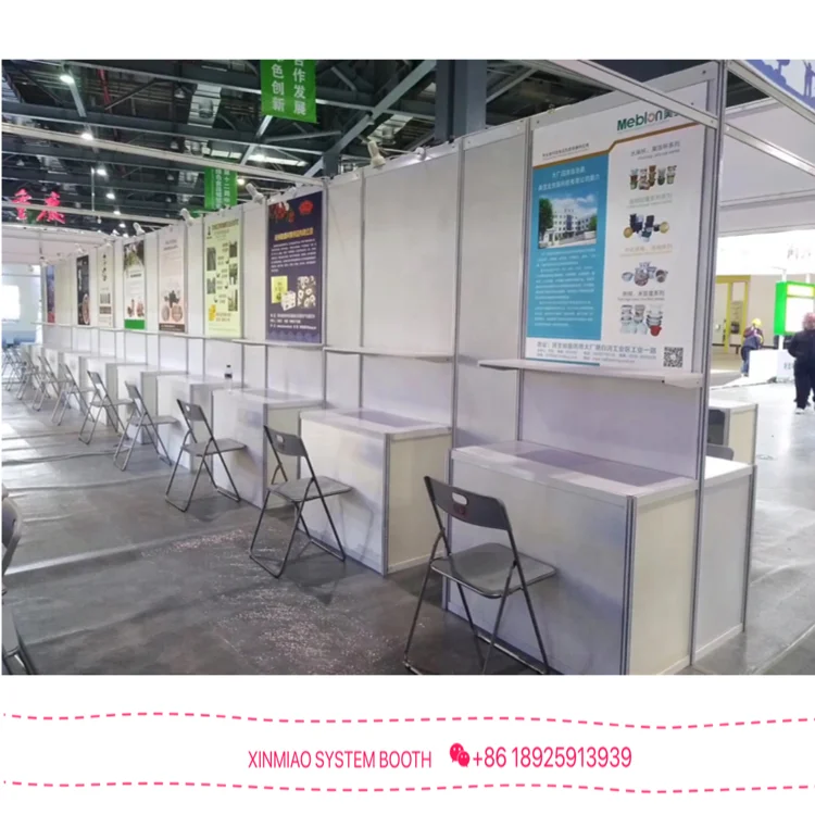 Durable and strong display stand 3x3,aluminum modular shell scheme booth,tradeshow booth 10x10