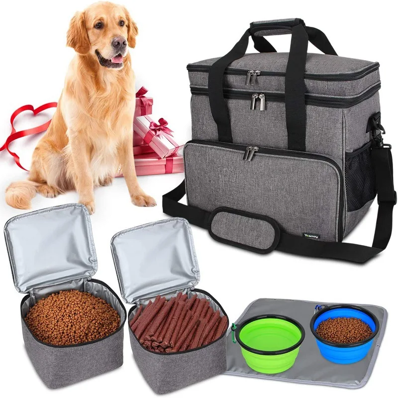 Wholesale Waterproof Polyester Travel Dog Cat Food Pet Carrier Bag Backpack