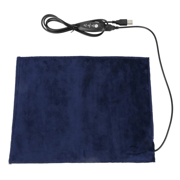 Carbon fiber Electric Heat Pad  Washable Foldable Pad 3 Mode Adjustable Temperature and Timer USB Heating Pad