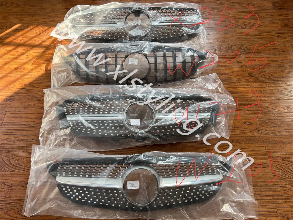Car Styling Facelift Grill For Mercedes BENZ W205 X253 W213 Diamonds Grilles