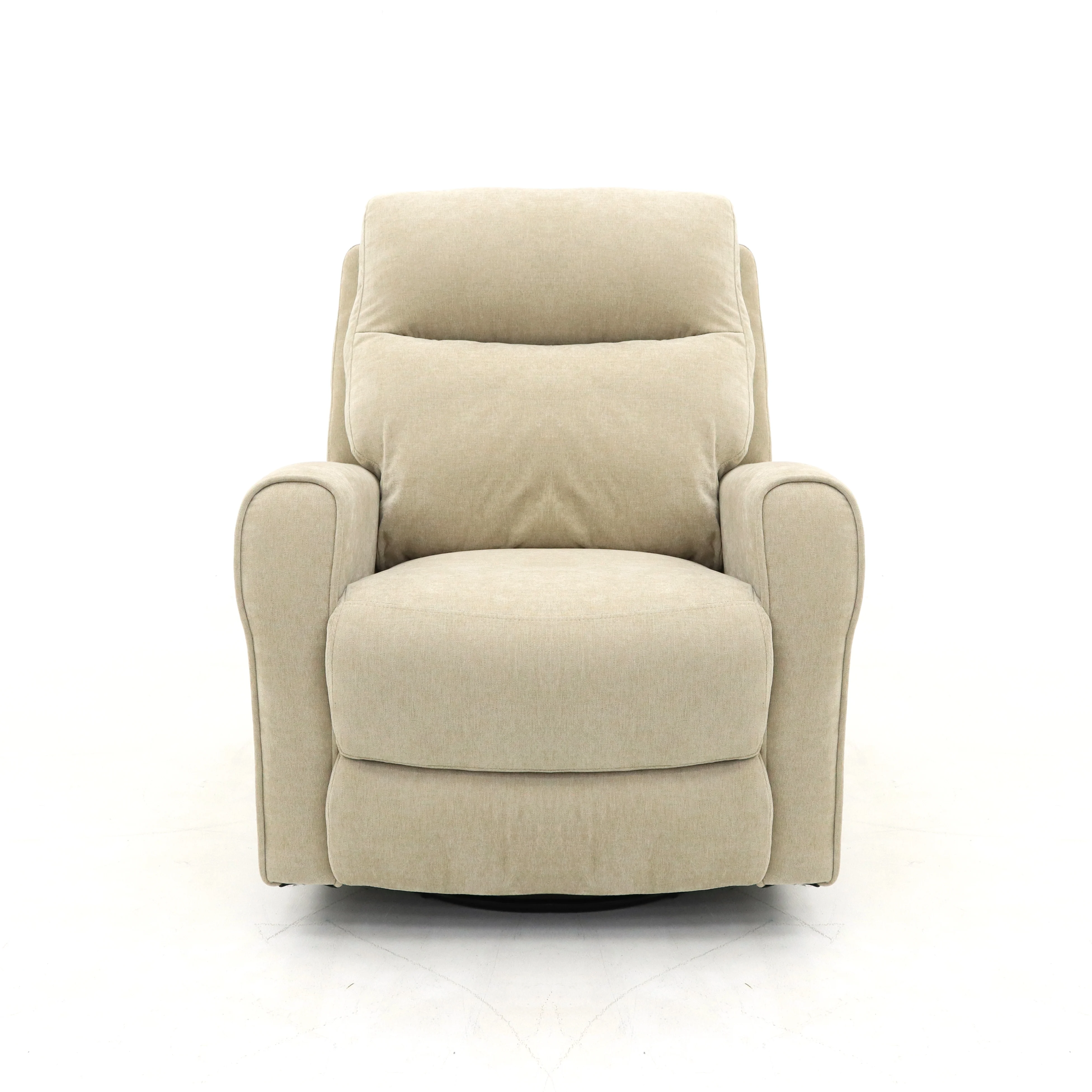 Geeksofa Furniture Factory Directly Sale Fabric Manual Recliner Chair With Rocking And Swivel Function For Living Room