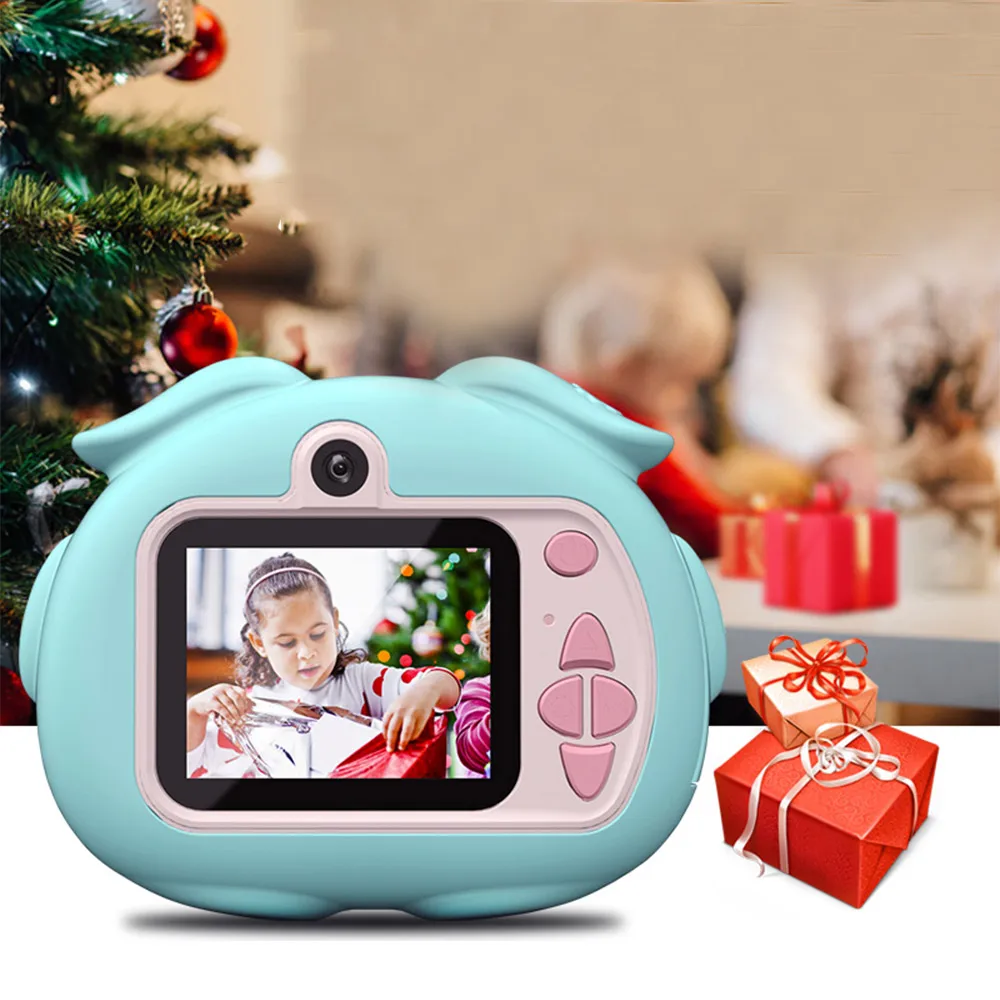Low Illumination Full Hd 1920X1080 Children Kids Selfie Camera Green Stick Super Cool Language 1080P Camera Kids