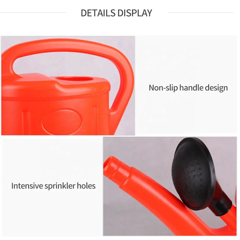 3L, 5L, 8L, 10L ,12L large capacity plastic Garden Water Cans Watering Can pot with Removable Nozzle customizable color
