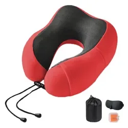 Travel Pillow Airplane 100% Pure Memory Foam U Shape Car Seat Neck Pillow Car