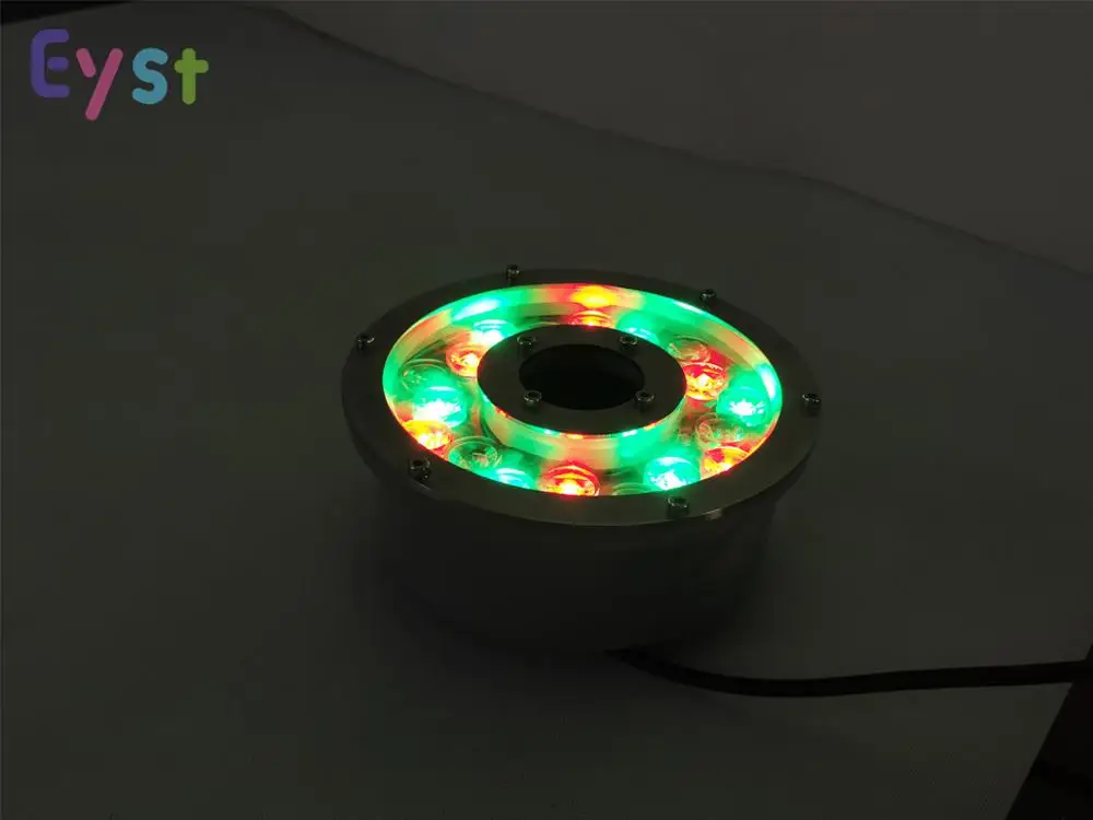  IP68 18 Вт наружное Подводное освещение RGB для большого Центрального парка светодиодные