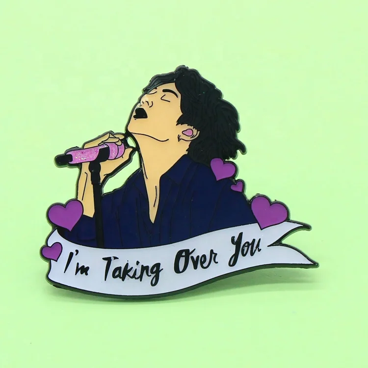 Hard Enamel Gold Plated Factory Design Your Own Custom Rainbow Lapel Pin Badge Folk Art  Art & Collectible 5 Color 2 Color