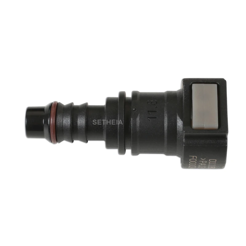 SAE 11.82mm-ID10mm female quick connector for car fuel urea water line system nylon pipe rubber hose fittings connect