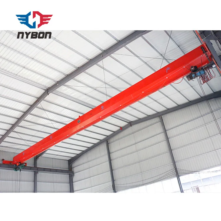 Light Weight 1ton 2ton 3ton 5ton Single Beam Overhead Crane with 5 Cbm Grab