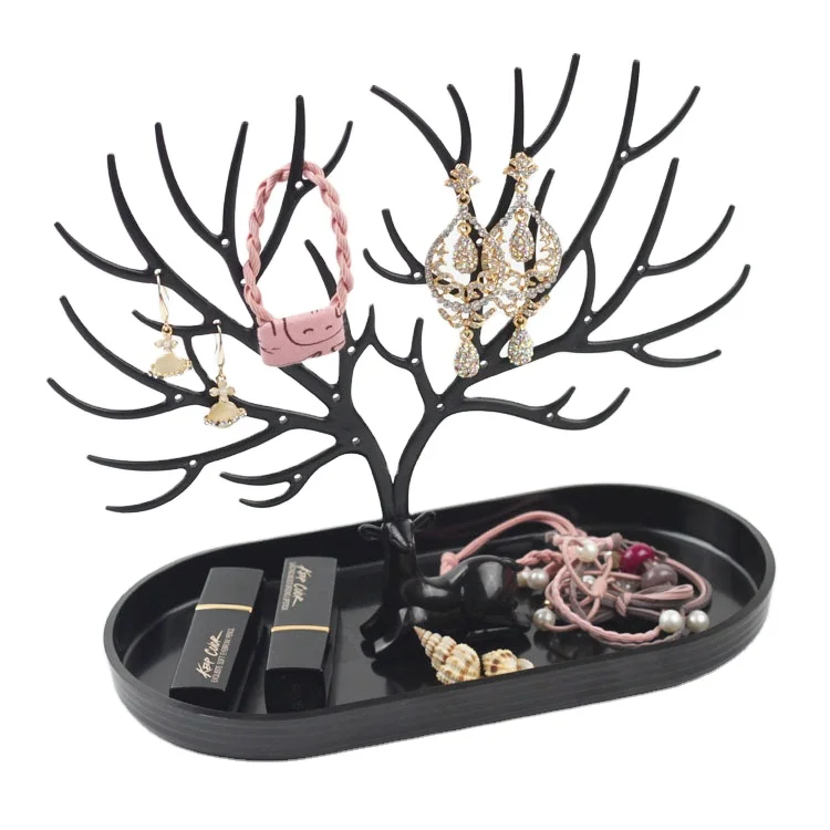 new style cute  Antler Creative Necklace Jewelry Display Rack Jewelry Hanger Bracelet Earrings Pendant Jewelry Storage Table Fin