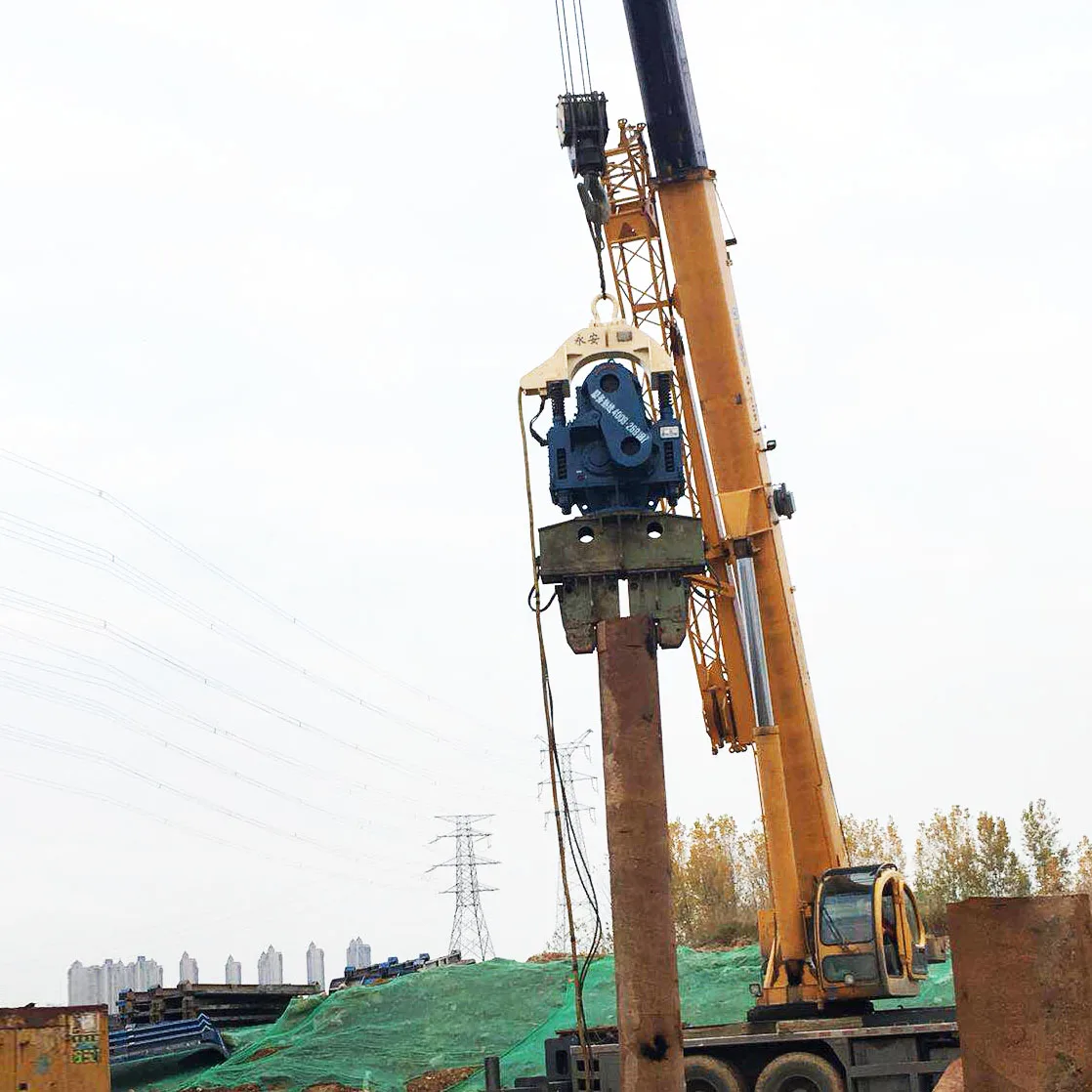 
Electric vibro hammer DZJ135 for stone columns and sand columns 