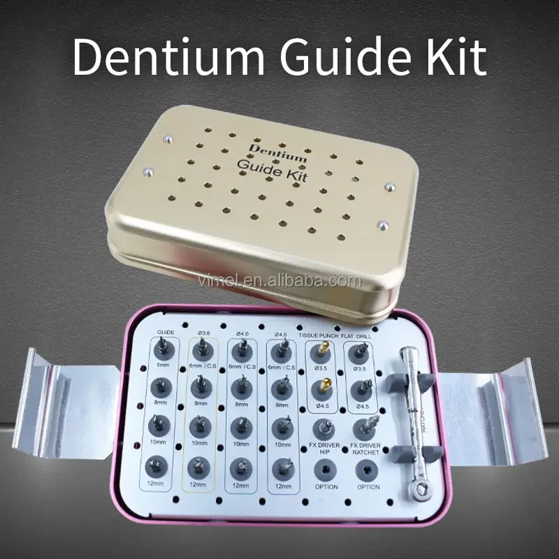 OEM CE Certificated Original Dental Simple Standard Planting Guide Kit  dentium implant drill Dentium Guide Kit