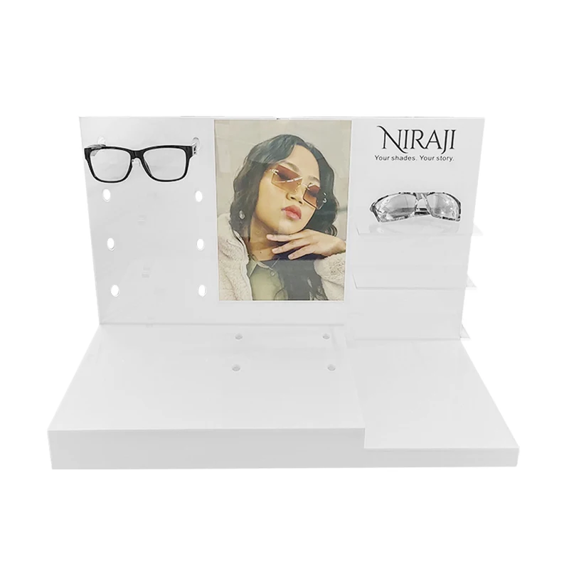 Custom Eyewear  Display Stand Sunglass Displays Countertop glasses Cosmetic Display Stand