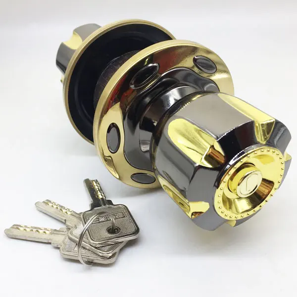 Лидер продаж, замок для входной двери из нержавеющей стали, цилиндрический круглый дверной замок