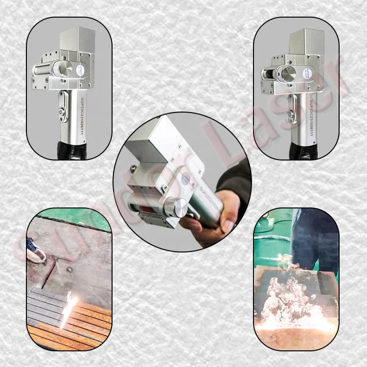 1500W Laser Cleaning Machine Clean Metal Surface Oil Coating Laser Rust Removal Equipment