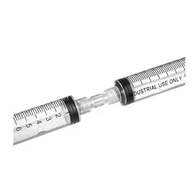 Hot Sale Sterile Glass Male Female  Luer Lock To Luer Lock Beauty Rapidfill Syringe Connector With Wholesale Price