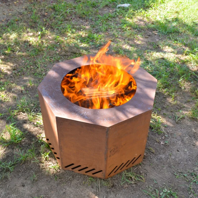 New Design Bonfire Wood Burning Fire pit for Outside