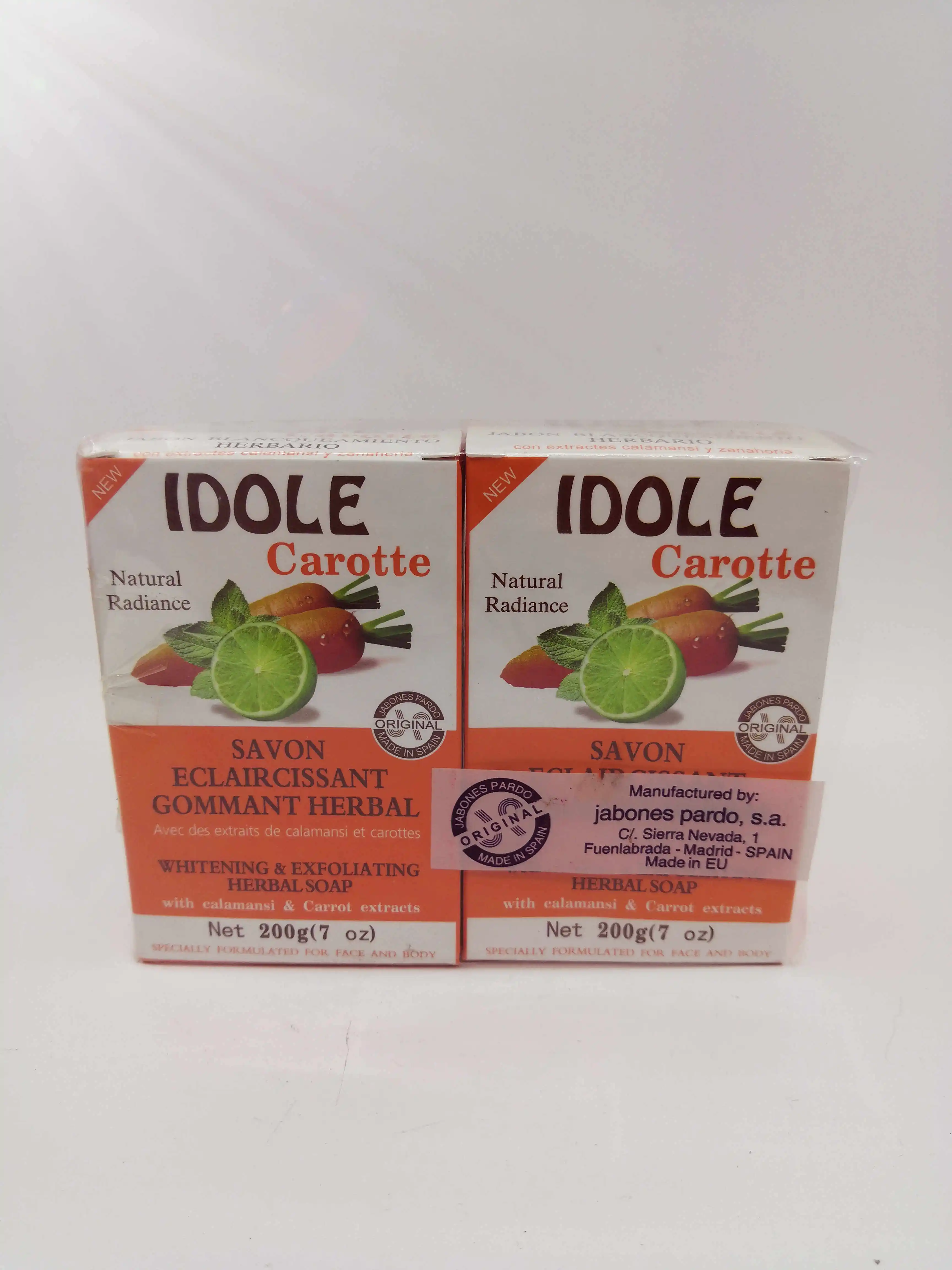 Hot Sell Body Fragrance Olive Oil Idole Papaya Skin Lightening Soap