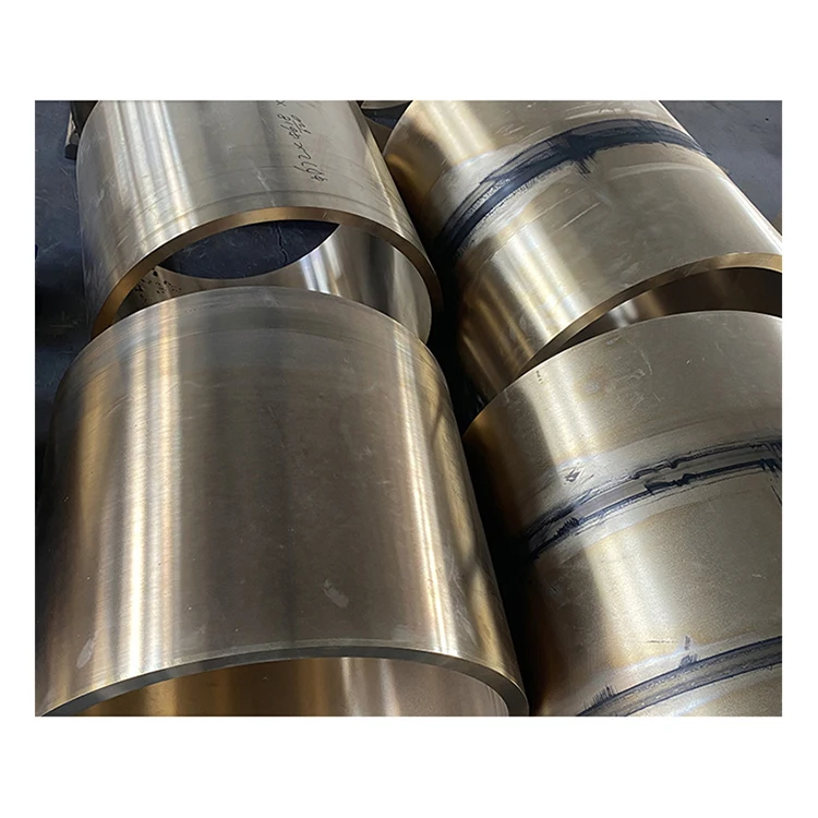 Copper Bearing Supplier Rolled Copper Sliding Sleeve Bearing Rolled Bronze cast Bushing Hydropower Bearing