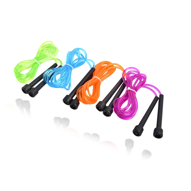 New Design Heavy Steel Cable Wire Bearing Weighted Skipping Rope Strength Training Skip Rope Jump Rope