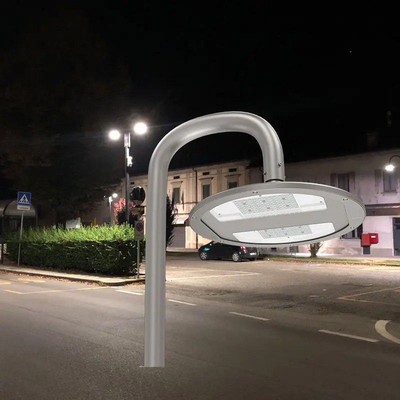 Lampadaire LED Outdoor Waterproof Ip65 Street Lamp 80 Watts LED Parking Lot Lighting with Smart Controller