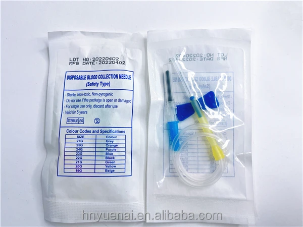 21G 22G 23G 25G Disposable Single/Double/Triple Dialysis Catheter