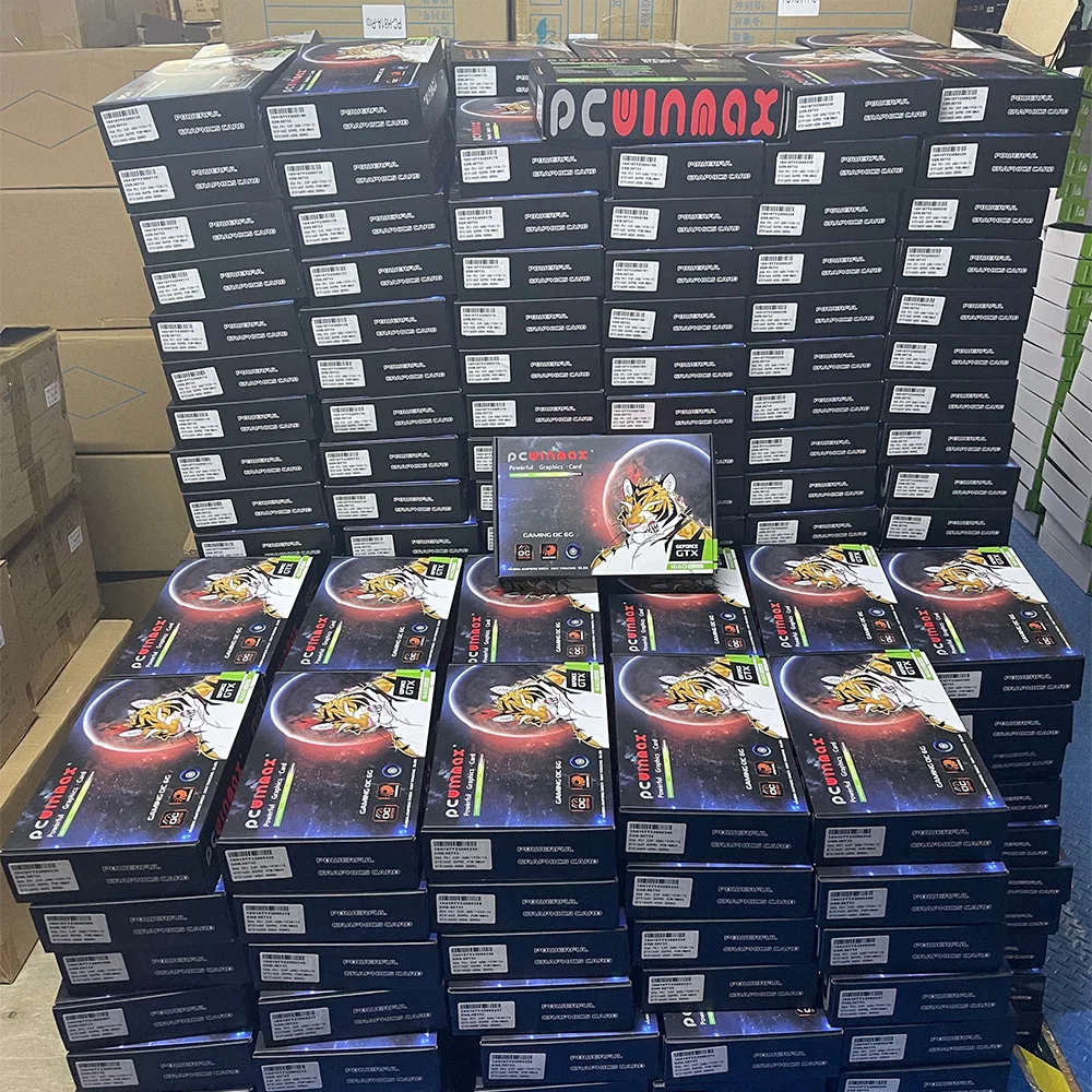 PCWINMAX Brand New GTX 1660 Super 1660Ti 6GB DDR6 192Bit Gaming GPU Video Graphics Cards for OEM Wholesale
