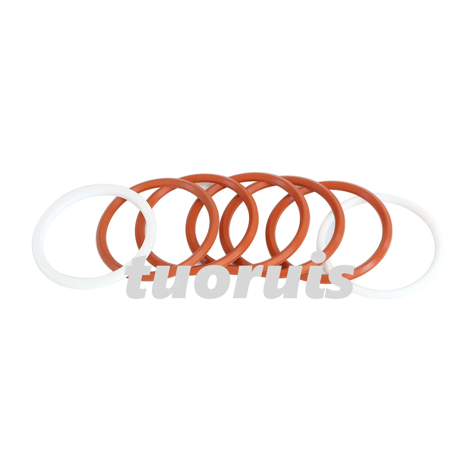 140*170mm V Packing Seal Set Fabric NBR FKM Rubber Packing V Ring Seal Set Hydraulic Cylinder V Packing Seal