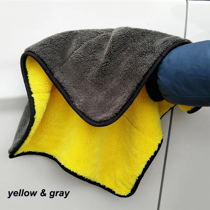 coral velvet microfiber towel for car wash 800gsm