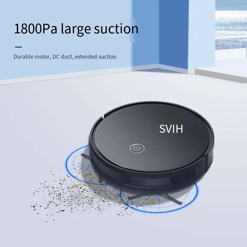 Home sweeper automatic glass panel mobile phone sweep suction mop intelligent wifi sweeping Robot