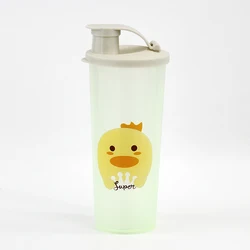 New design 450ml plastic drinking water bottle sport protein shaker bottle
