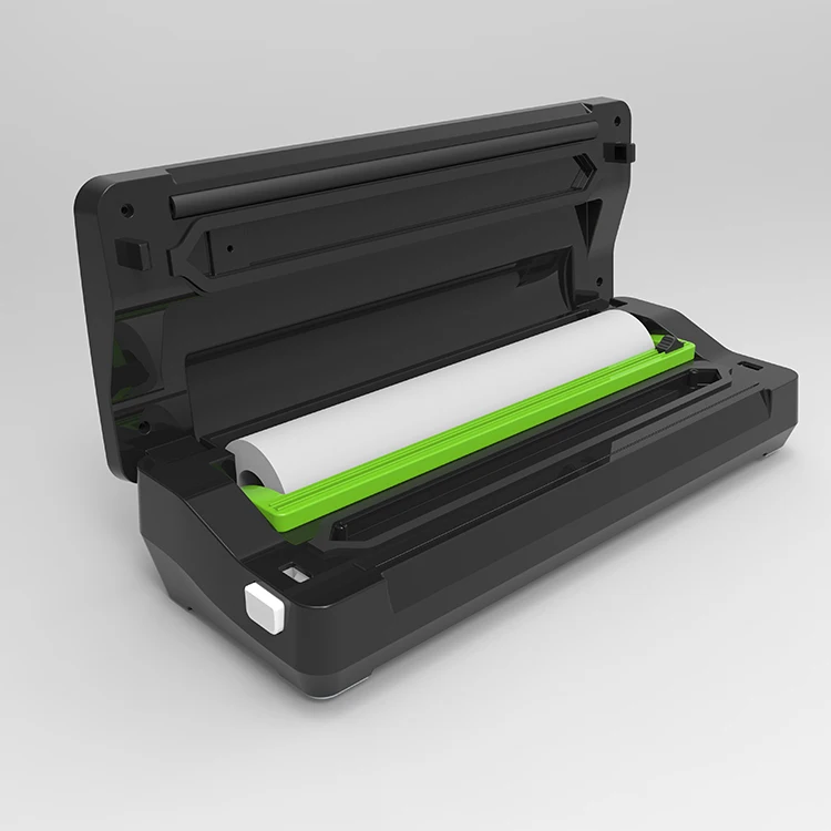 Vacuum sealer machine double strip,vacuum sealer household packaging machine,storage embossed vacuum sealer bag