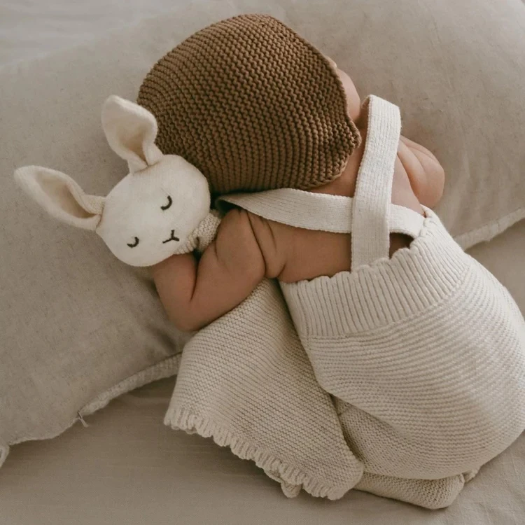 organic cotton knit baby dungarees newborn romper overall jumper clothes for winter autumn season