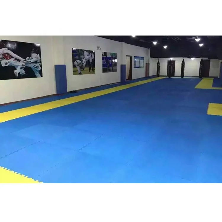 High Quality Hot Sale EVA inflatable gym mat air tumble track air track for gym school sport and judo tatami taekwondo mats