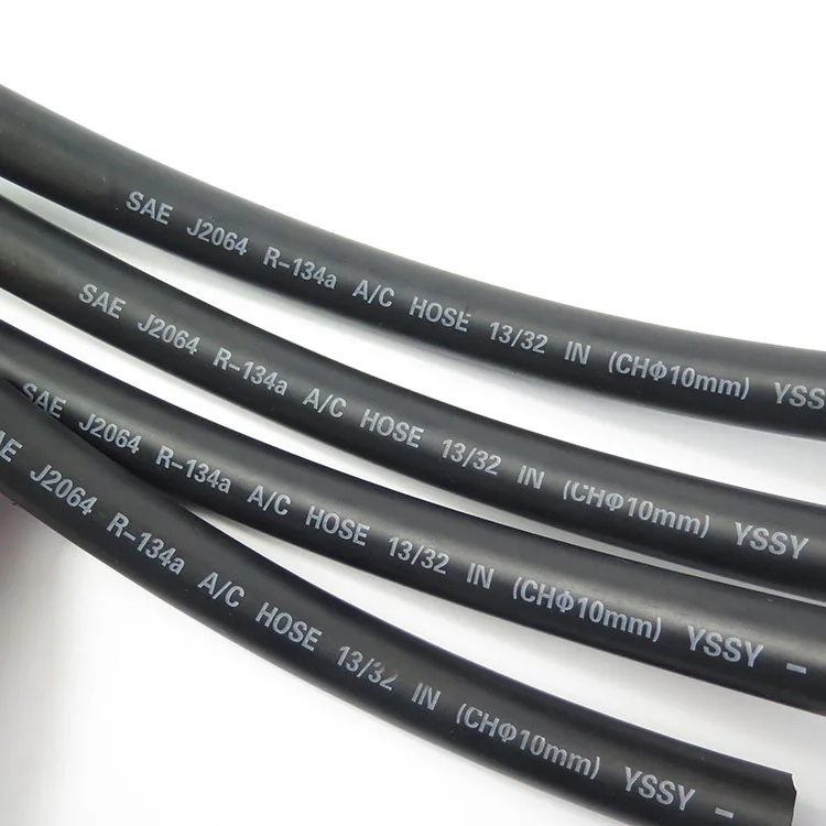 13/32 inch Flexible Smooth Surface Fiber Braid R410a A/C Pipe